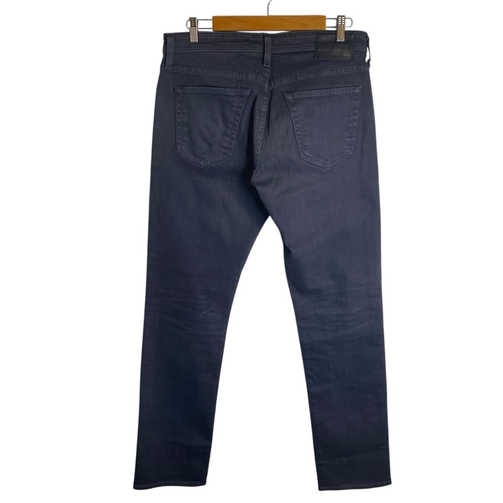 AG Everett Slim Straight Denim Jeans Blue Gray 32 x 32 Five Pocket Stretch Pants - Picture 5 of 11